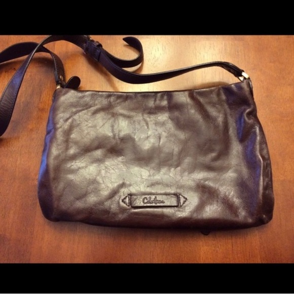 Rare Coke Haan Leather & Suede Zipper Purse - Picture 3 of 4